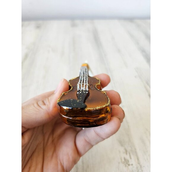 Old world OWC violin guitar musical band glass ornament Xmas tree - Picture 10 of 10